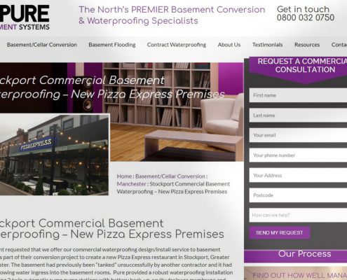 Digital Marketing Case Study: Pure Basement Systems