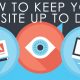 how to keep your website up to date