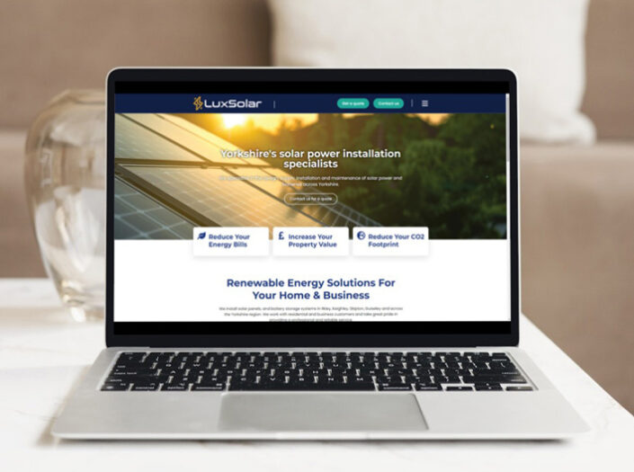 Solar Installer Website Design