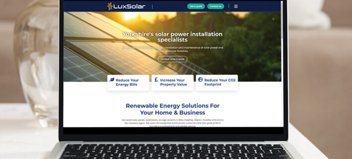 Solar Installer Website Design