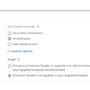 Google Ads - Default Settings