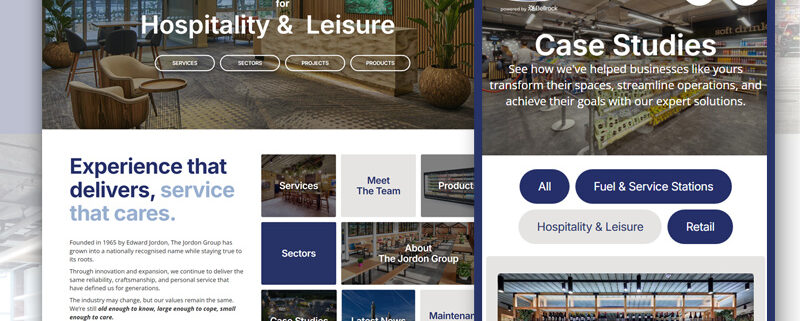 Rebranding and Website Redesign for The Jordon Group