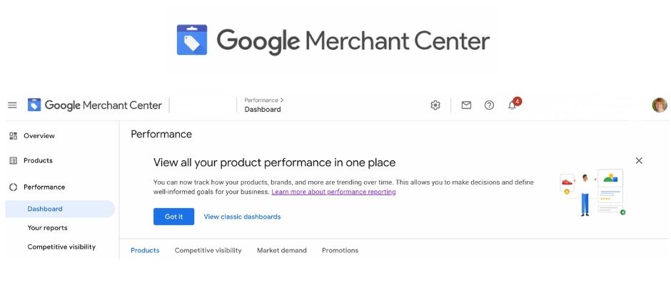 V5 Merchant centre Google Merchant Centre